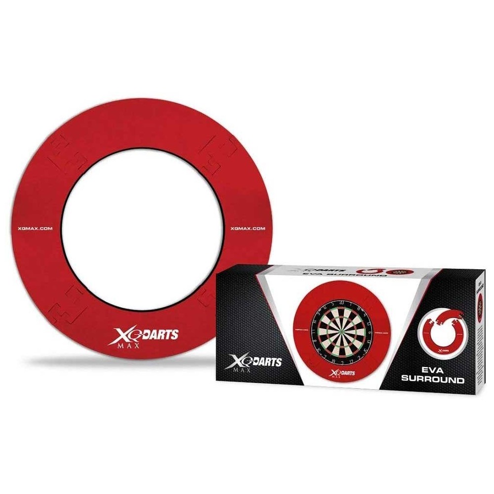 Masquedardos Dartboard Surrounds Puzzle Xqmax Red Qd7300420