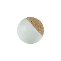 Masquedardos Football in white cork 13 grams 34mm 1 Unid 14502