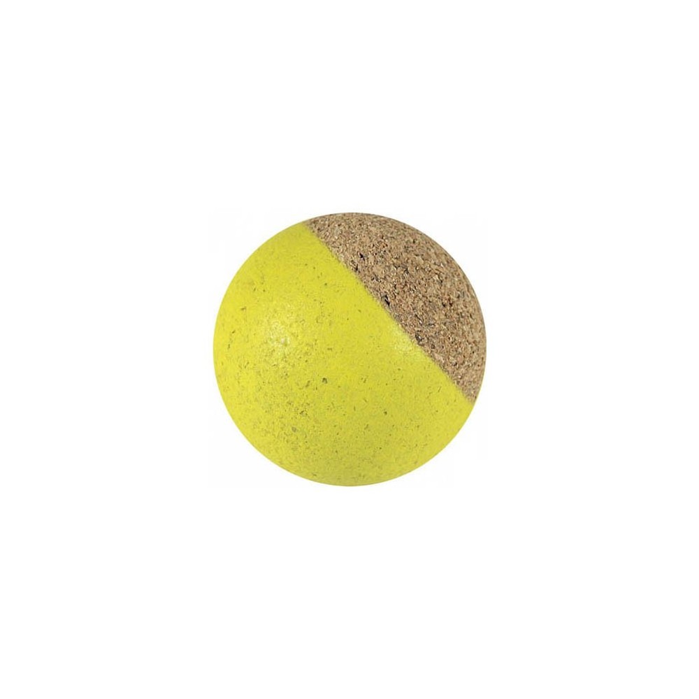 Masquedardos Football ball yellow cork 13 grams 34mm 1 unit 14503