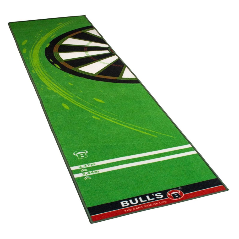 Masquedardos Protezione del suolo Bulls Carpet Mat 120 Green Darts Board di 67809