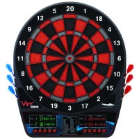 Masquedardos Pack Diana Electronica Viper Orion Electronic Dartboard + Led Line Viper