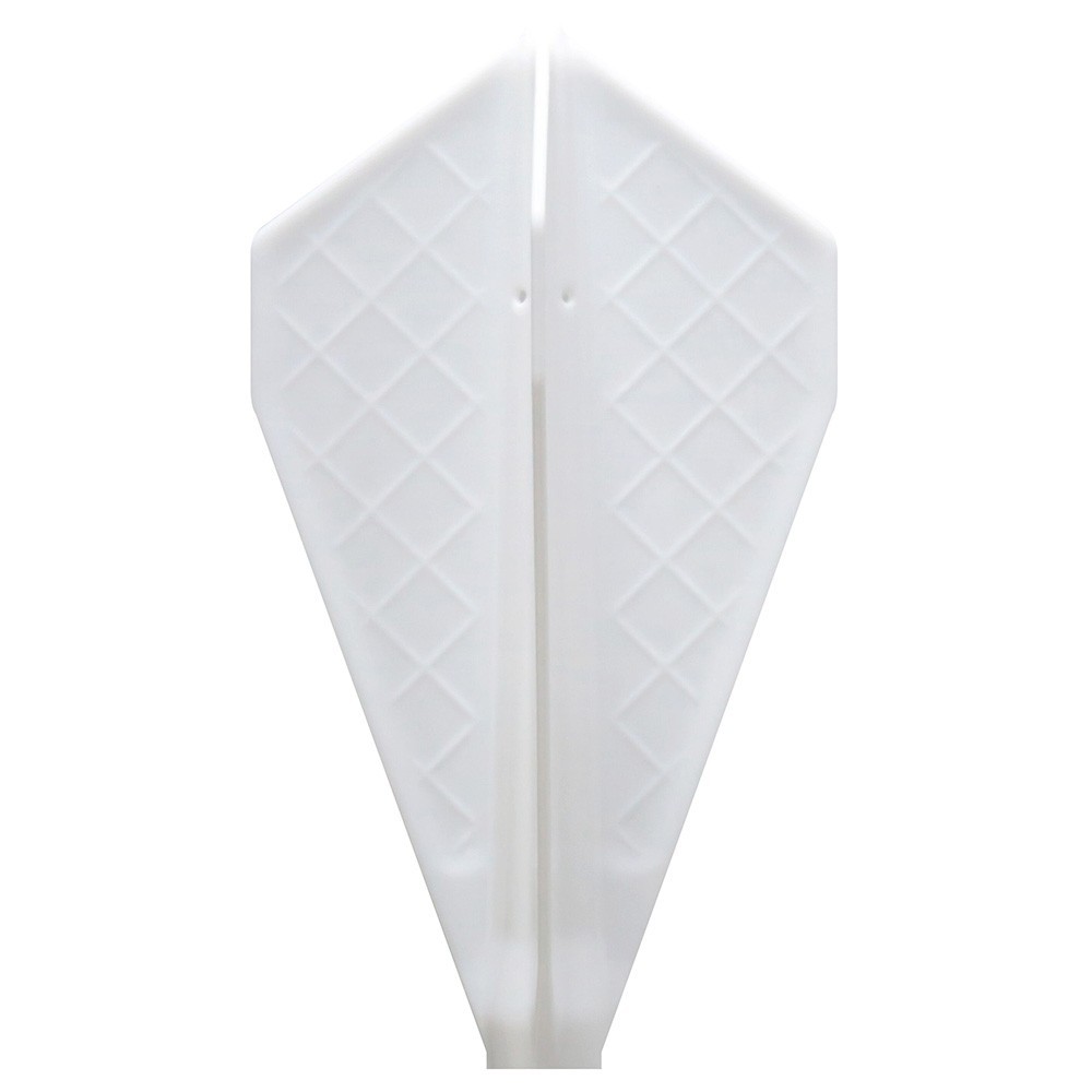 Masquedardos Feathers Cosmo Darts Flights Flight Pro V-1 white