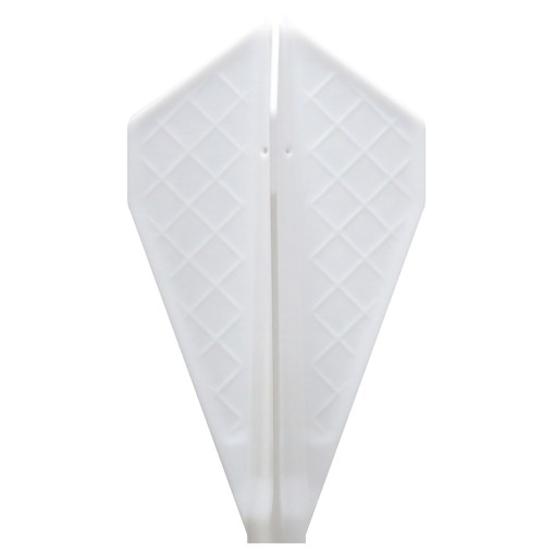 Masquedardos Feathers Cosmo Darts Flights Flight Pro V-1 white