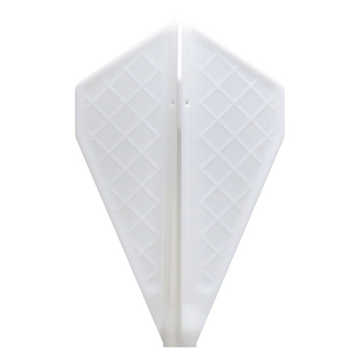 Masquedardos Feathers Cosmo Darts Flights Flight Pro V-2 white