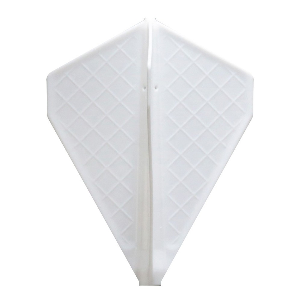 Masquedardos Feathers Cosmo Darts Flights Flight Pro V-4 white