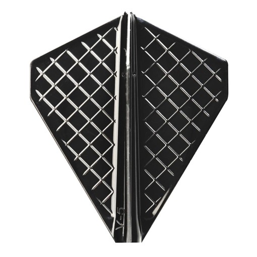 Masquedardos Plumas Cosmo Darts Flights Flight Pro V-5 Black