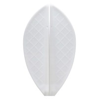 Masquedardos Plumas Cosmo Darts Flights Flight Pro D-1 White