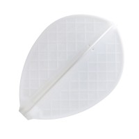 Masquedardos Piume Cosmo Darts Flight Pro D-3 bianco