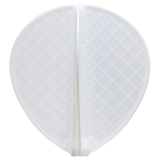 Masquedardos Plumas Cosmo Darts Flights Flight Pro D-6 White