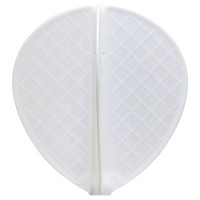 Masquedardos Feathers Cosmo Darts Flight Pro D-6 white