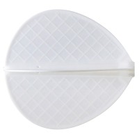 Masquedardos Feathers Cosmo Darts Flight Pro D-6 white