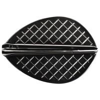 Masquedardos Plumas Cosmo Darts Flights Flight Pro D-3 Black