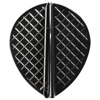 Masquedardos Feathers Cosmo Darts Flights Flight Pro D-5 and Black