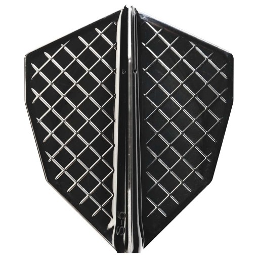 Masquedardos Feathers Cosmo Darts Flights Flight Pro S-5 and Black