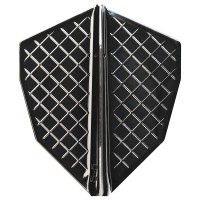 Masquedardos Feathers Cosmo Darts Flights Flight Pro S-5 and Black