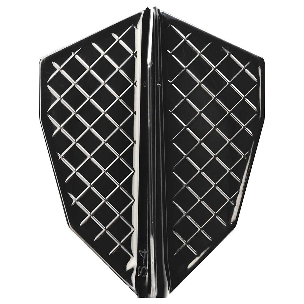 Masquedardos Feathers Cosmo Darts Flights Flight Pro S-4 black