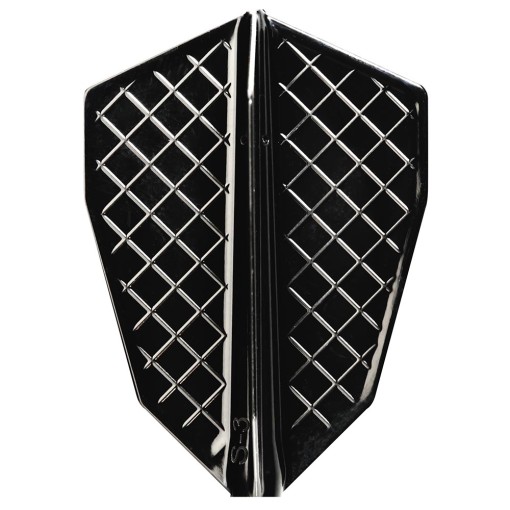 Masquedardos Plumas Cosmo Darts Flights Flight Pro S-3 Black