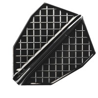 Masquedardos Feathers Cosmo Darts Flights Flight Pro S-4 black