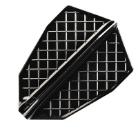 Masquedardos Plumas Cosmo Darts Flights Flight Pro S-3 Black