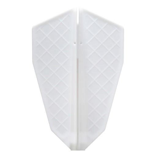 Masquedardos Plumas Cosmo Darts Flights Flight Pro S-2 White