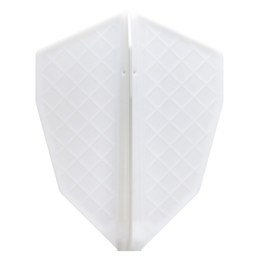 Masquedardos Feathers Cosmo Darts Flight Pro S-4 white