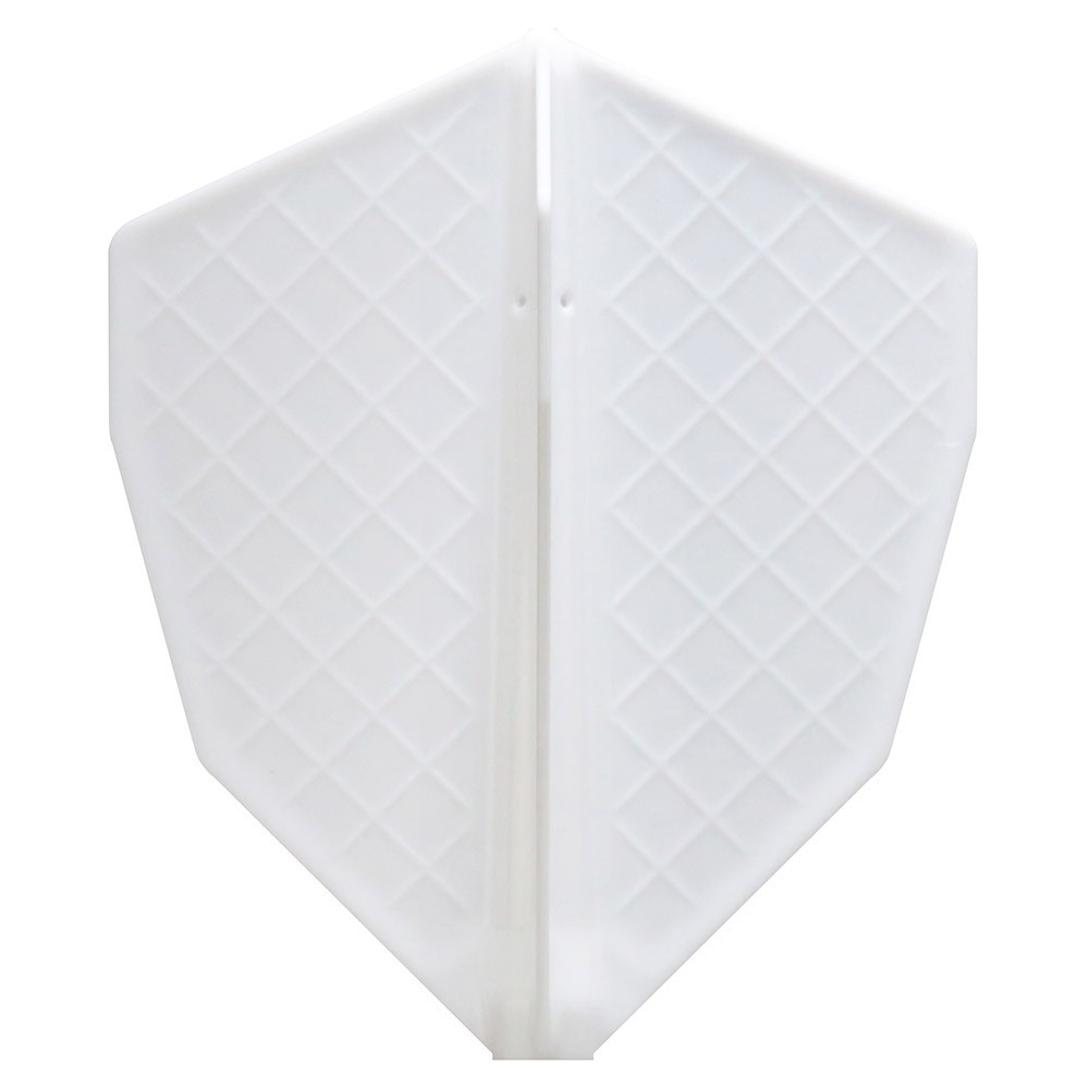 Masquedardos Piume Cosmo Darts Flight Pro S-5 bianco