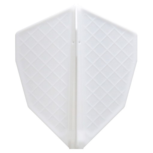 Masquedardos Piume Cosmo Darts Flight Pro S-5 bianco