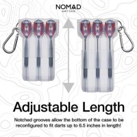 Masquedardos Fundace Darts Casemaster Nomad Adjustabilní Dart Case Clear 36-1000-19