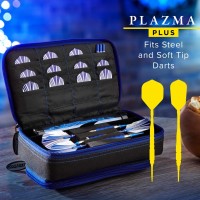 Masquedardos Fondation Dardos Casemaster Plasma Plus Darts bleu 36-0701-16