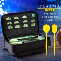 Masquedardos Fundação Dardos Casemaster Plasma Plus Darts preto 36-0701-01