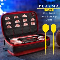 Masquedardos Perusta Dartsit Casemaster Plasma Plus Darts Red 36-0701-02