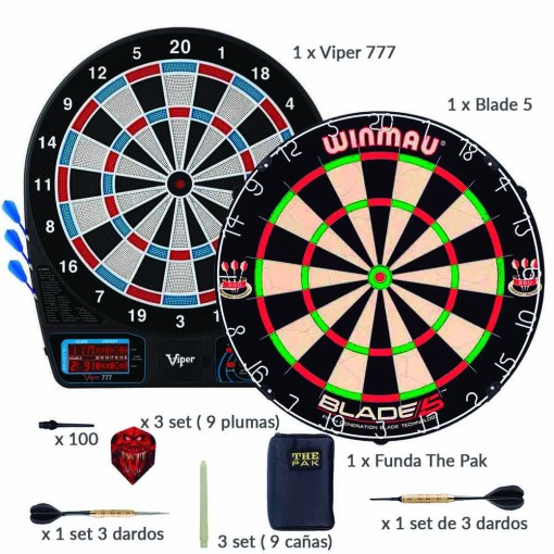 Masquedardos Winmau Profession Targets Pack Viper