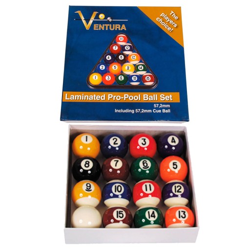 Masquedardos Jeu Billar Ventura Set laminé 57.3mm 2557.799