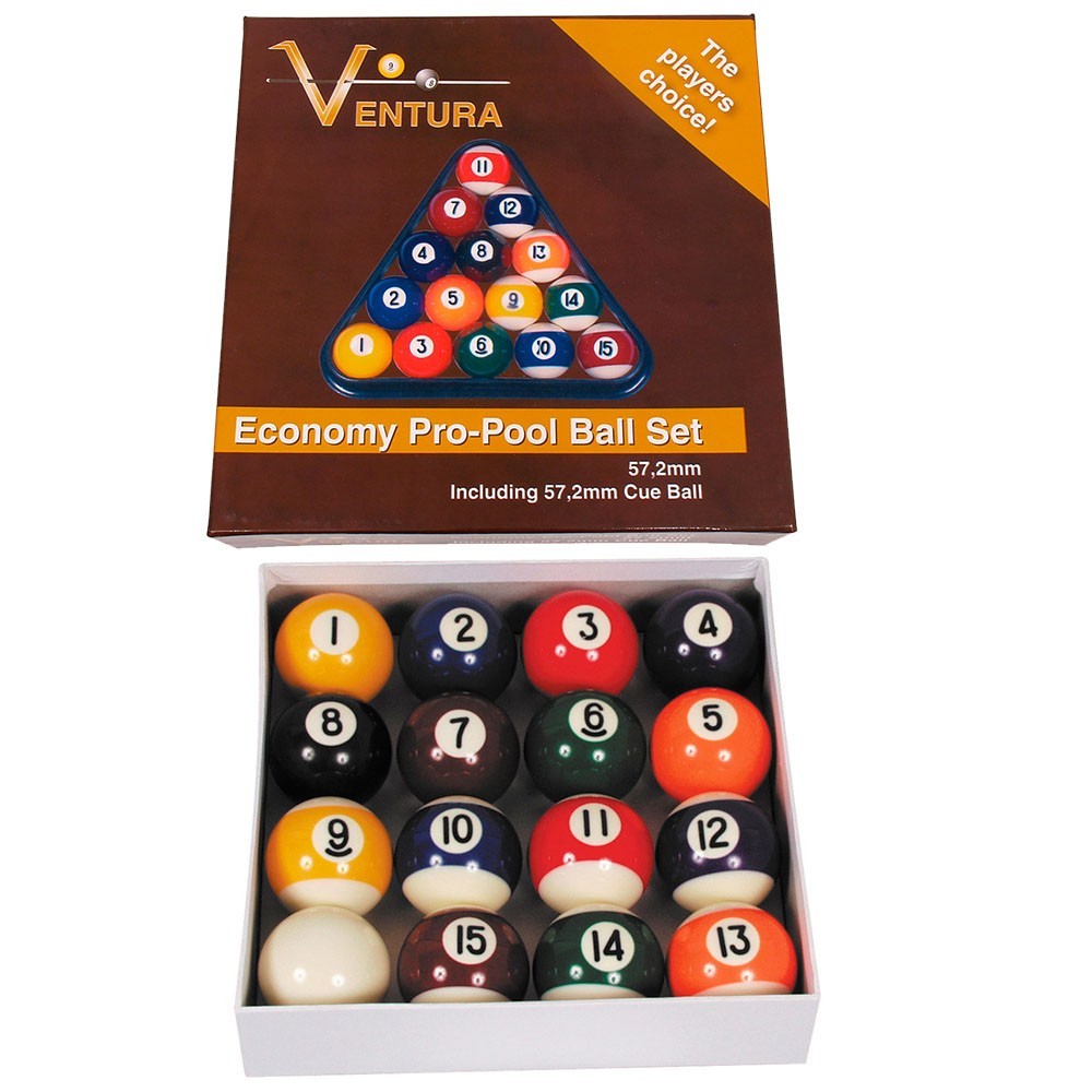 Masquedardos Juego Bolas Billar Ventura Economy Pro Set 57.3mm 2557.599