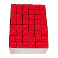 Masquedardos Billiard Chalk Master Red 144 Units 3003.344