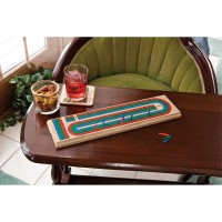 Masquedardos Jeu Mainstreet Classics Wooden Barony Cribbage Board 55-0106