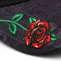 Masquedardos Gorra Cuesoul Darts Cap Roses Negra  Cs-mz-01