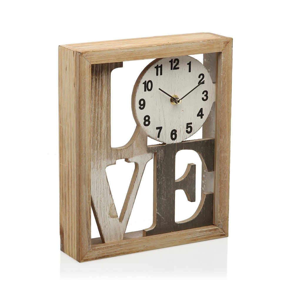 Masquedardos Metal Love Table Clock 25 Cm 21110269