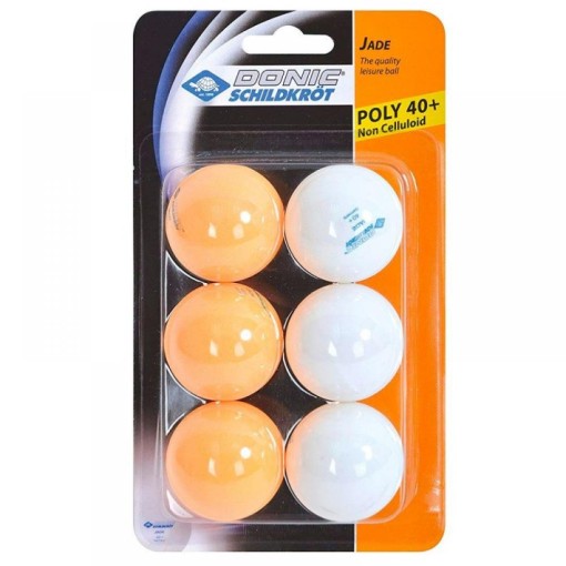 Masquedardos Caixa 6 Pelotas Donic Poly Two Color Jade 608509