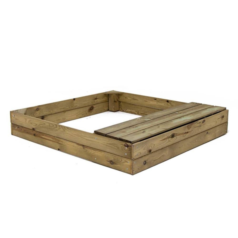 Masquedardos Kassi Square Sandbox 1.50 x 1.50 Mts With Drawer Bench Ma600081