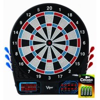 Masquedardos Pack Diana electronic 777 Viper Electronic Dartboard + Battery