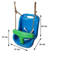 Masquedardos Siège bébé vert citron pour balançoire Ma400306