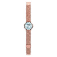 Masquedardos Clock  Mr. Boho Metallic pink mop blue 40mm 00728799