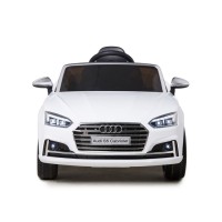 Masquedardos Coche Eléctrico Audi S5 Blanco Con Radio Control Hl258