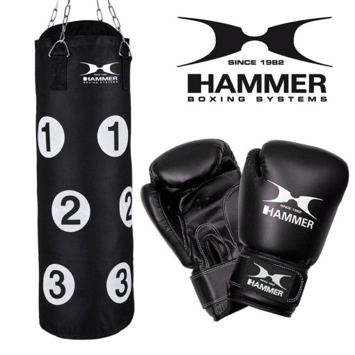 Masquedardos Boxe Saco et Gants Finnlo Le Hammer Boxing 92014