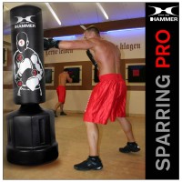 Masquedardos Saco De Boxeo Con Pie Sparring Pro 92652