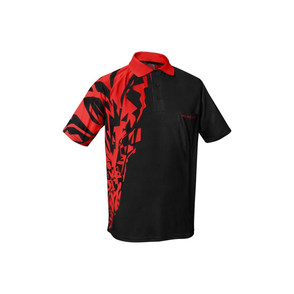 Masquedardos Camiseta Harrows Darts Rapide Red L