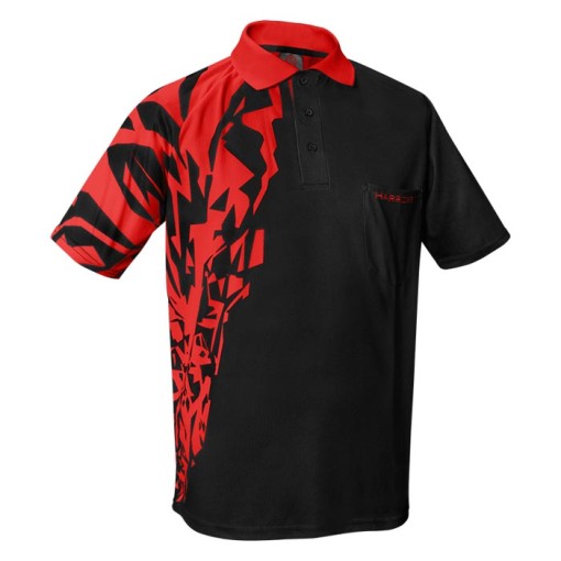 Masquedardos T-shirt Harrows Darts Rapide Red L