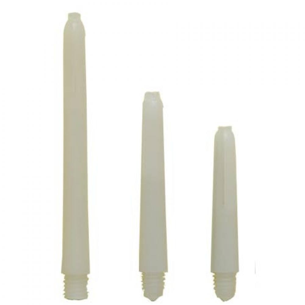 Masquedardos Pack 50 White short (35mm) nylon canes