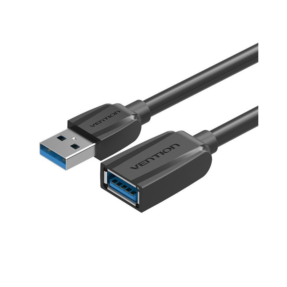 Masquedardos Cablu USB 3.0 cu conectori USB-mascul la USB-fema 2m Vas-a45-b200